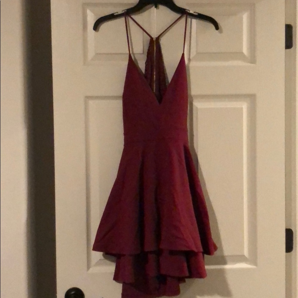 Red dress